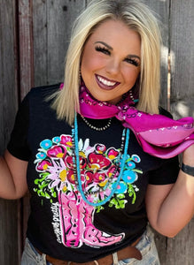 Callie Ann Cowgirl Pretty Tee